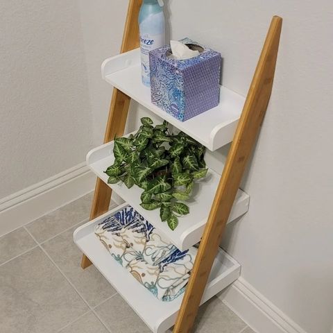 Buy Wholesale China Free-standing Bathroom Shelves,bamboo Plant