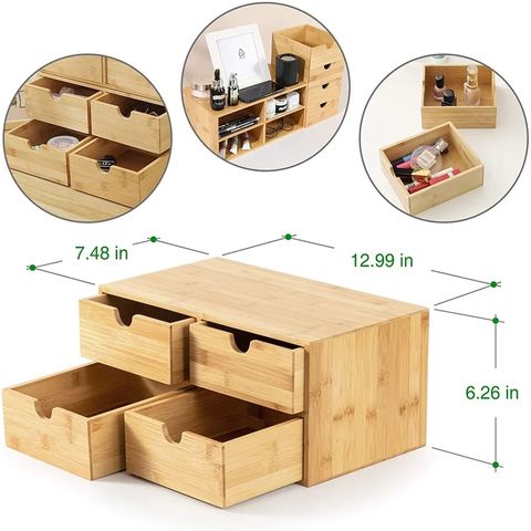 Bamboo Desk Organizer,mini Bamboo Desk Drawer, Tabletop Storage Organization  Box For Office Home $1.9 - Wholesale China Desk Organizer at Factory Prices  from NINGBO RUNTOP DAILY COMMODITIES CO., LTD