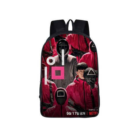 Stray Kids Backpack - Printed School Stray Kids Backpacks