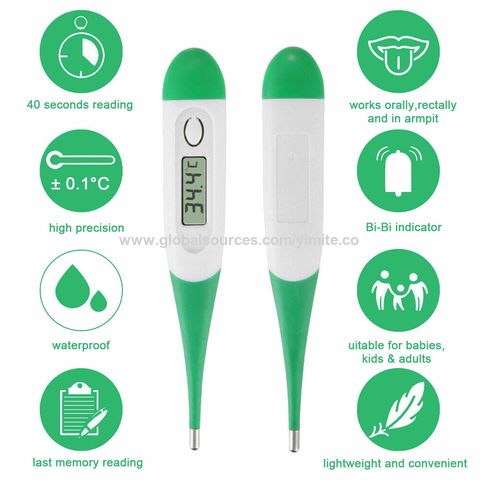 Buy Wholesale China Manufacturer Of Predictive Digital Thermometer,  Electronic Oral Thermometer & Digital Thermometer at USD 1