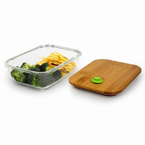 Buy Wholesale China Tempered Pyrex Fresh Keeping Microwave Oven Bpa Free Pp  Lid Glass Salad Bowl Lunch Box Set & Glass Lunch Box Set at USD 0.8