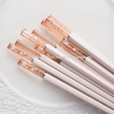 Sakura Pollen Alloy Chopsticks High Temperature Resistant