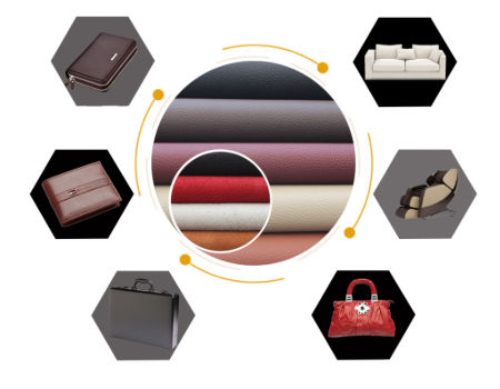 Lychee leather product, mainly used for car decoration, handbags, sofa set furniture and so on. supplier