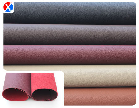 Lychee leather product, mainly used for car decoration, handbags, sofa set furniture and so on. supplier