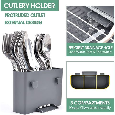 Buy Wholesale China Dish Drainer Rack Aluminum Sink Dish Stand Plate Rack  Expandable Eco Folding Dish & Dish Drainer Rack at USD 7.25