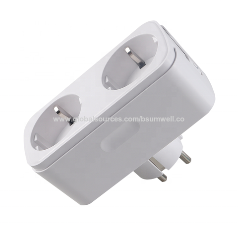 Hot Sale Tuya Smart Life 10A Smart Plug Us Smart WiFi Plug Socket