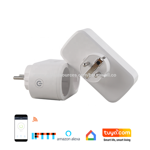 TUYA WiFi Smart Plug EU US UK Adaptor switch socket for Wireless