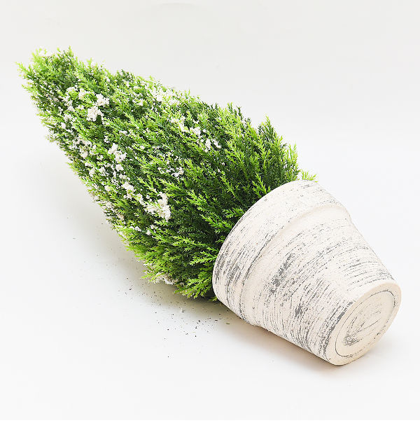 Artificial plastic Tabletop Christmas trees Christmas mini pine tree Christmas tree pot, mini