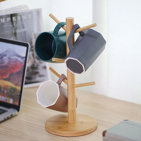 Glass Mug Coffee Cup Holder Storage Rack For Counter, Coffee Mug Holder  Hanger Rack Organizer For