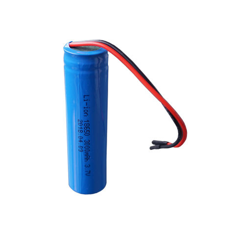 China 18650 battery cylindrical 3.7v 3ah 18650 rechargeable battery for ...