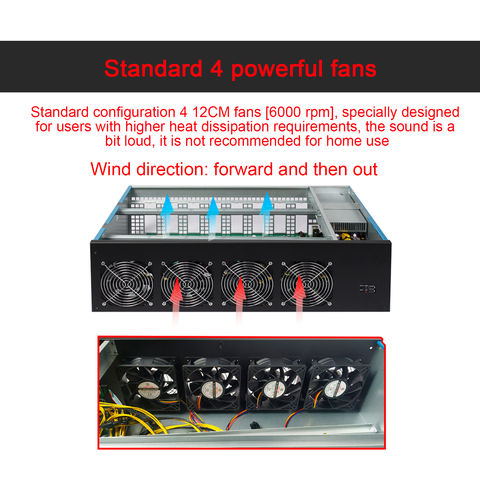 Power Supply Mining Gpu 2021 8gpu Mining Case I3 2400w Psu I3-4130