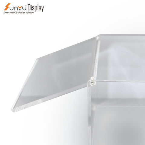 Lucite manufacturer wholesale and customize acrylic mask display stand