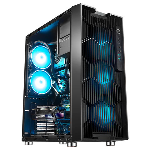 China Customized Black OEM Case PC Full Tower Unique Computer Case ...