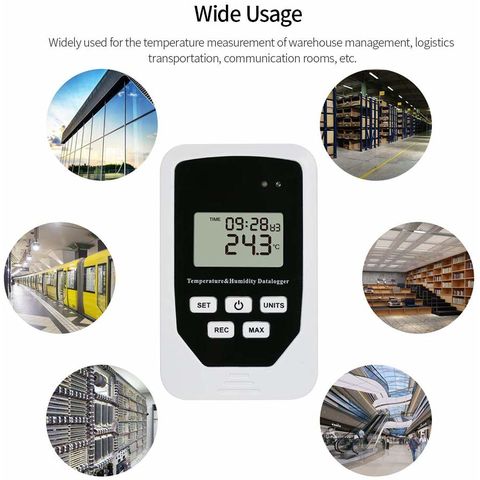 wide usage humidity and temperature meter