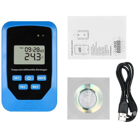 Fridge Thermometer Electric Digital Thermometer Anti-humidity Refrigerator  Temperature Monitor LCD Display With Hook Household - AliExpress