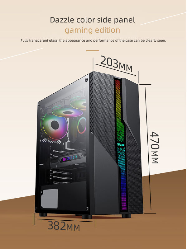 China SAMA usb 3.1 gabinete pc fast transmission computer cases towers ...