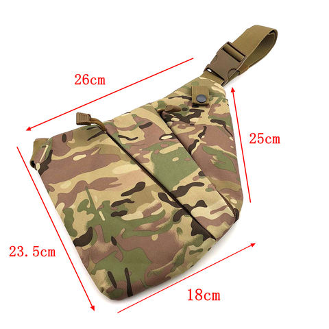 Camouflage Tactical Waist Bag Multifunctional Portable Crossbody