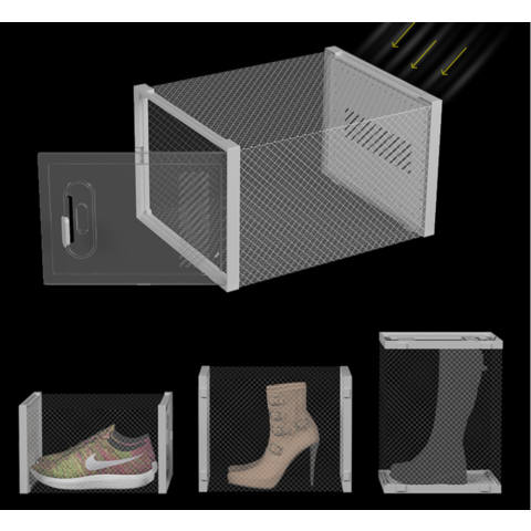 Proveedores y fábrica de caja de almacenamiento de zapatos de plástico transparente  apilable de China - Fabricantes de caja de almacenamiento de zapatos de  plástico transparente apilable de Shenzhen - ABIS Mould