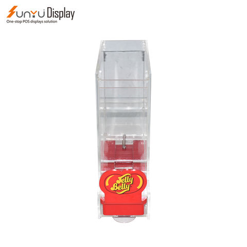 Wholesale Custom Acrylic Candy Organizer and Storage Bins with Cover and  Label Slot - China Candy Box and Acrylic Candy Box price