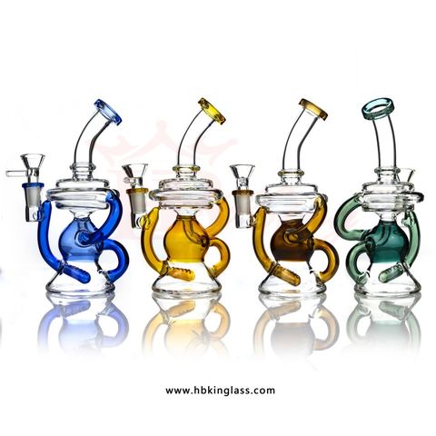 China More Different Colors Glass Water Pipe Glass Bong with Wholesale ...