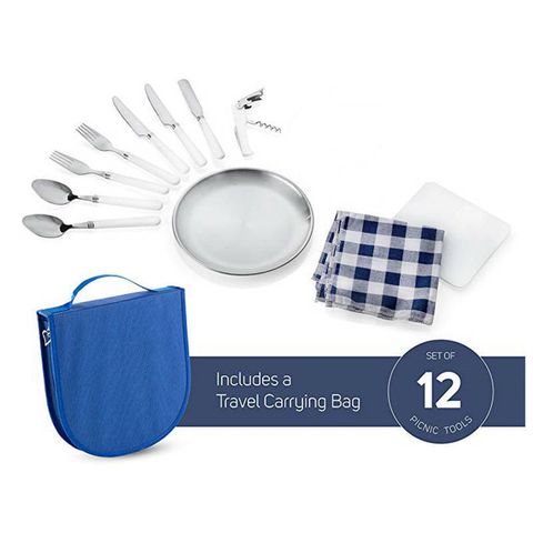Picnic Bag Tableware Set Outdoor Portable Thermal Insulation Cold