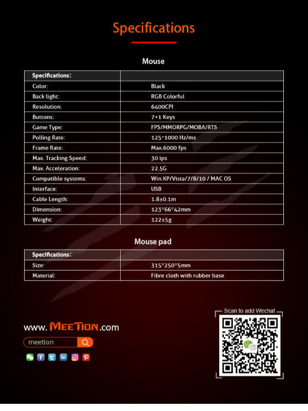 China MeeTion C011 20222 ew Product RGB USB Mice Wired Computer PC Game ...