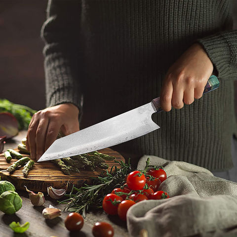 1 pieza, cuchillo de chef japonés Kiritsuke, cuchillos de cocina de acero  forjado a mano, cuchillo de chef profesional para carne, sashimi, sushi, sal