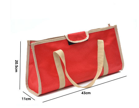 Durable tote heavy duty garden organizer portable foldable oxford outdoor storage camping tool bag supplier
