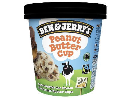 United States Ben & Jerry's Peanut Butter Cup Ice-Cream 465ML on Global ...