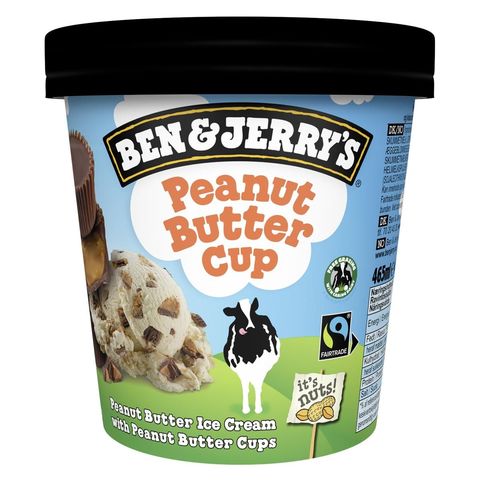 United States Ben & Jerry's Peanut Butter Cup Ice-Cream 465ML on Global ...