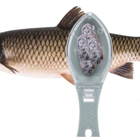 Fish Scales Remover Fast Cleaning Fish Scales Peeling Brush Scale Scraper  for