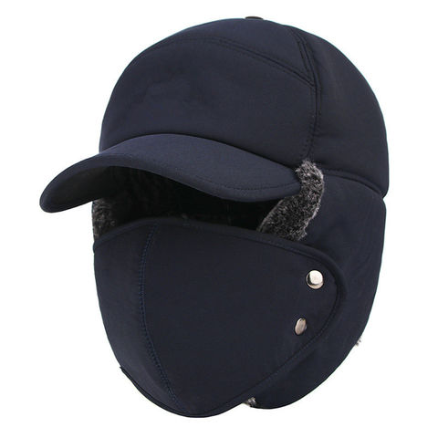 Outdoor Cycling Mask Unisex Solid Color Windproof Fishing Hat