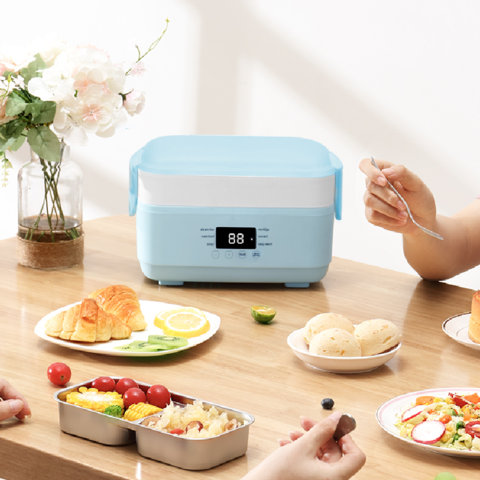 Buy Wholesale China School Lunch Box 1.5l Box Warmer Electric Heating New  Design Electric Lunch Box Mini Rice Cooker & Electric Lunch Boxes at USD 22