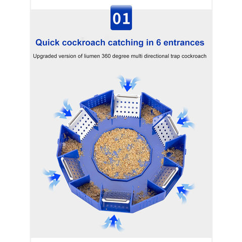 China Double-layer Cockroach Killer Upgraded Catcher Plastic Lizard ...