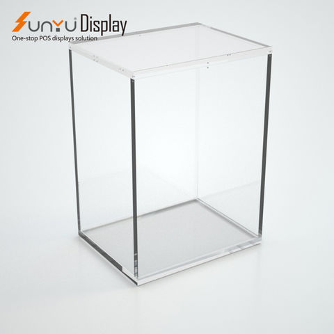 Buy Wholesale China Sunyu Wholesale Small Clear Acrylic Display Cases Acrylic  Boxes With Magnetic Lid & Acrylic Gift Display Stands at USD 11.5