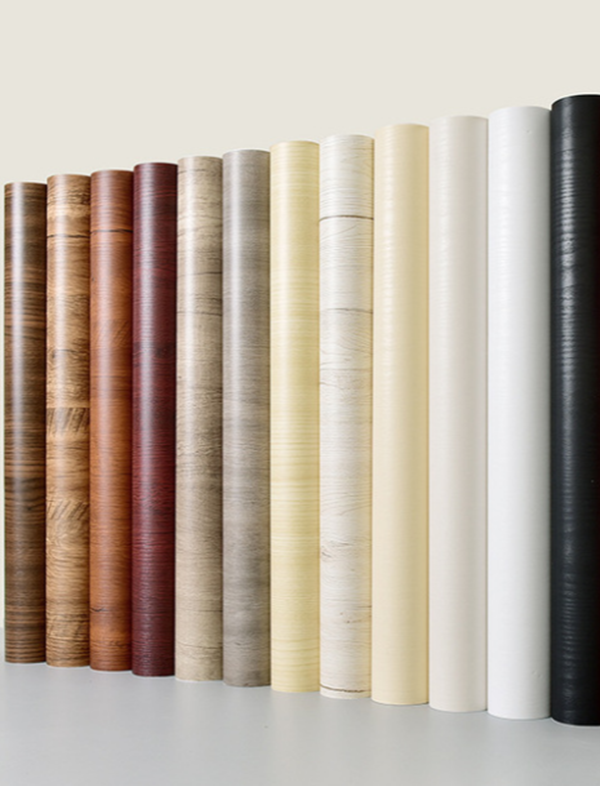 Wooden Grain PVC Self Adhesive Wallpaper Furniture Decorative Cover Sticker 