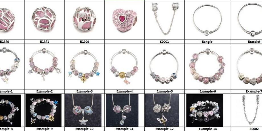 925 Sterling Silver Charm Bracelets, DIY Silver jewelry bracelets with high end quality garantee supplier