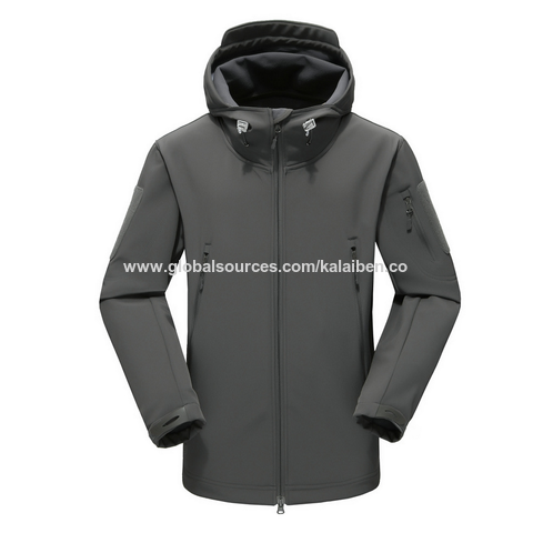 Chaqueta de senderismo Softshell impermeable para hombre