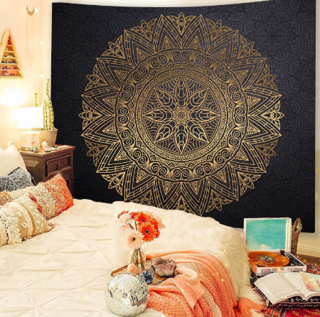Whole China Bohemian Hanging Cloth Home Decoration Wall Living Room Bedroom Tapestry At Usd 7 429 Global Sources - Decoration Bed Wall Decor Boho