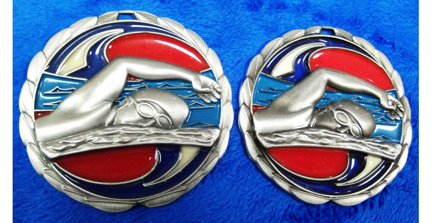 Chiangkhong Ultra Marathon medal for 104KM finisher UV printing supplier