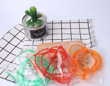 Buy Wholesale China Crazy Straws Plastic Straws Funky Glasses