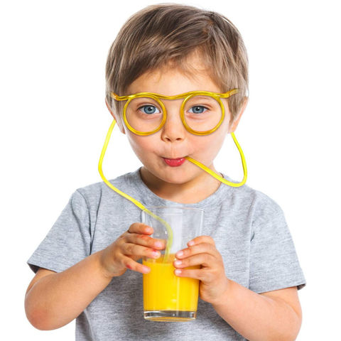 Buy Wholesale China Crazy Straws Plastic Straws Funky Glasses