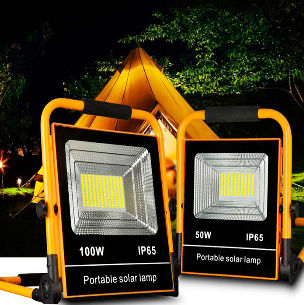 Foldable Solar LED Travel Outdoor Light Portable Camping Emergency 