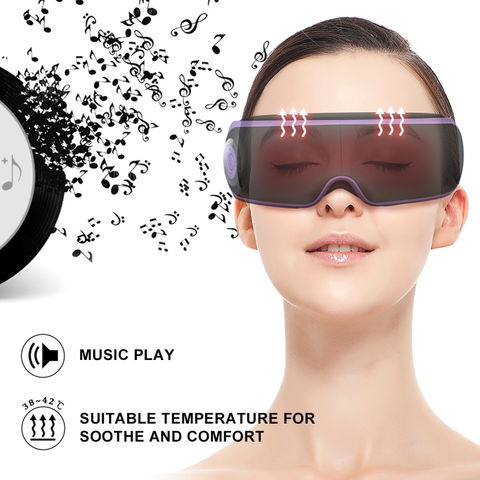 Buy Wholesale China Vibration And Air Pressure Temple Massager Headache  Therapy Eye Massager Machine & Eye Massager at USD 30