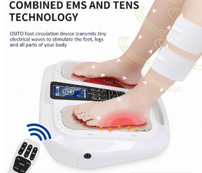 Buy Wholesale China Electric Foot Massager Tens Unit Foot Circulation  Stimulator Leg Joint Back Calf Pain Neck Massager & Electric Foot Massager  at USD 38