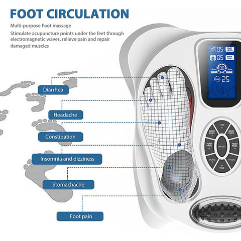 Buy Wholesale China Electric Foot Massager Tens Unit Foot Circulation  Stimulator Leg Joint Back Calf Pain Neck Massager & Electric Foot Massager  at USD 38