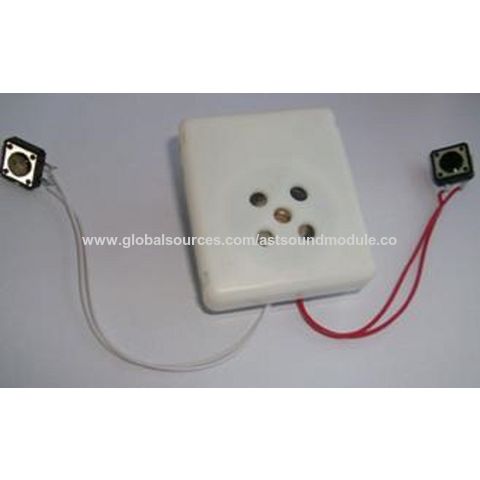 Caja de sonido para peluche, muñeco, peluche, caja de apretón, grabadora de voz, caja parlante