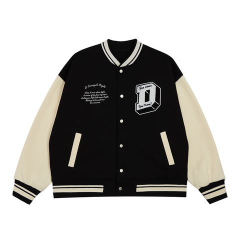 OEM Custom Leather Sleeve Bomber Letterman Baseball Towel Embroidered  Varsity Jacket for Men - China Varsity Jacket and Letterman Jacket price