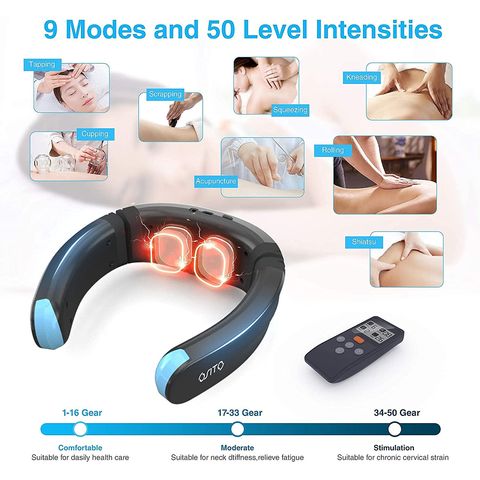TENS EMS Unit Muscle Stimulator for Pain Relief Therapy Electric 28 Modes  Massager with Continuous Stable Mode/Memory Function