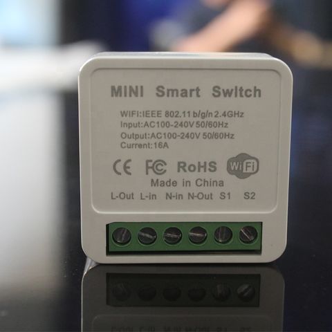 16A Mini Wifi Smart Switch Timer Wireless Switches for Tuya Alexa Google  Home
